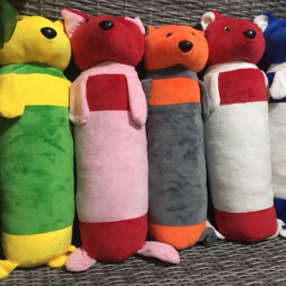 Gối ôm hình thú, hoa quả  cho bé