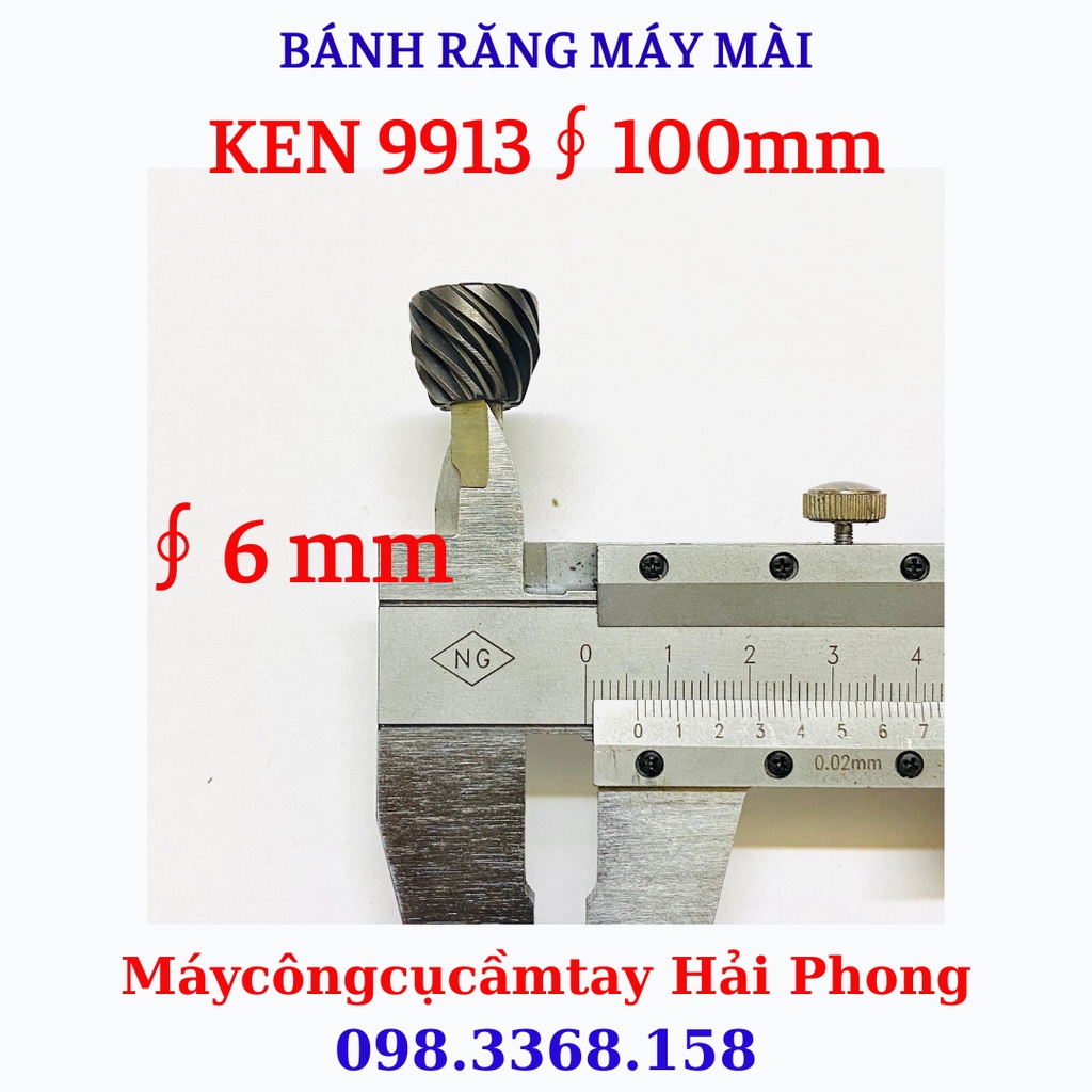 Bánh Răng máy mài góc KEN 9913 / Crown CT3005 ∮ 100 mm