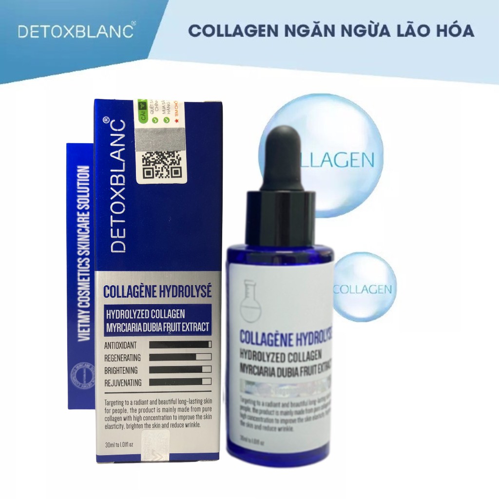 SERUM COLLAGEN THỦY PHÂN - COLLAGÈNE HYDROLYSÉ detoxblanc.france