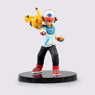 Pokémon Ash Ketchum Pikachu Cute Figure Model Toys