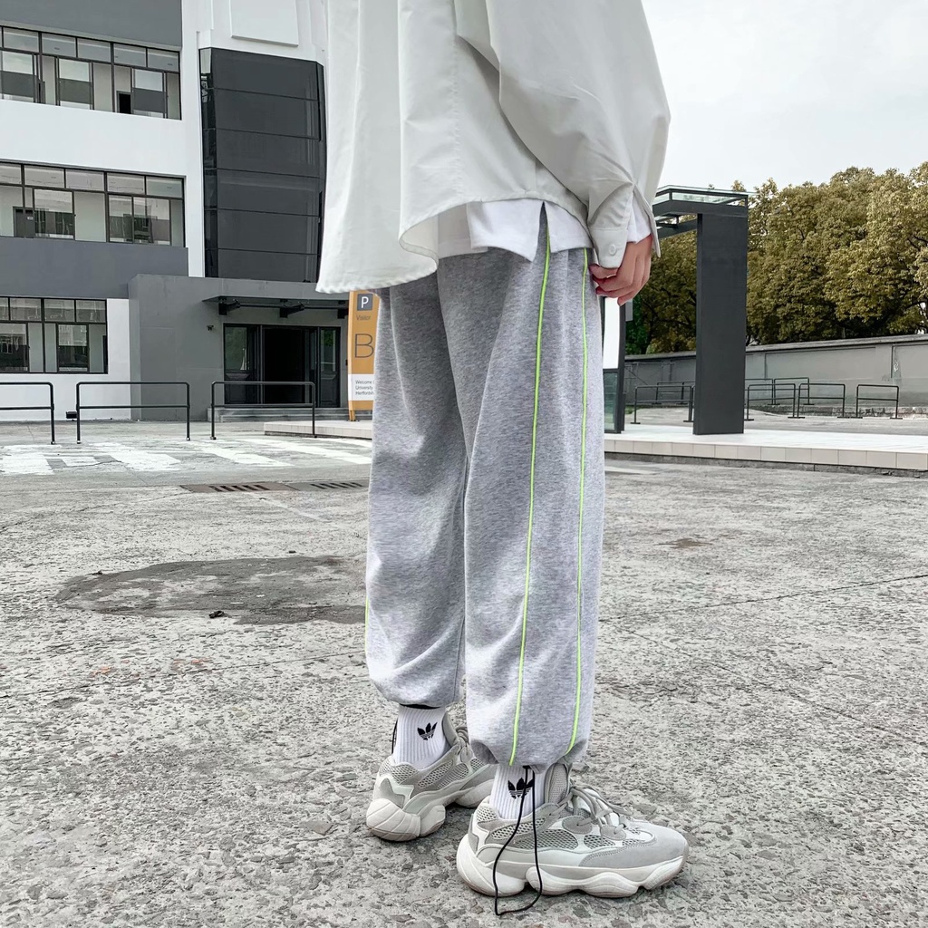 Men's trousers M-2XL personality and versatile wide leg pants