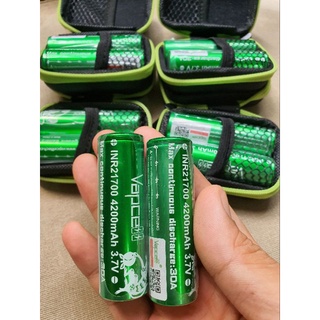 Pin 21700 vapcell 4200mah xả cao liên tục 30a chính hãng