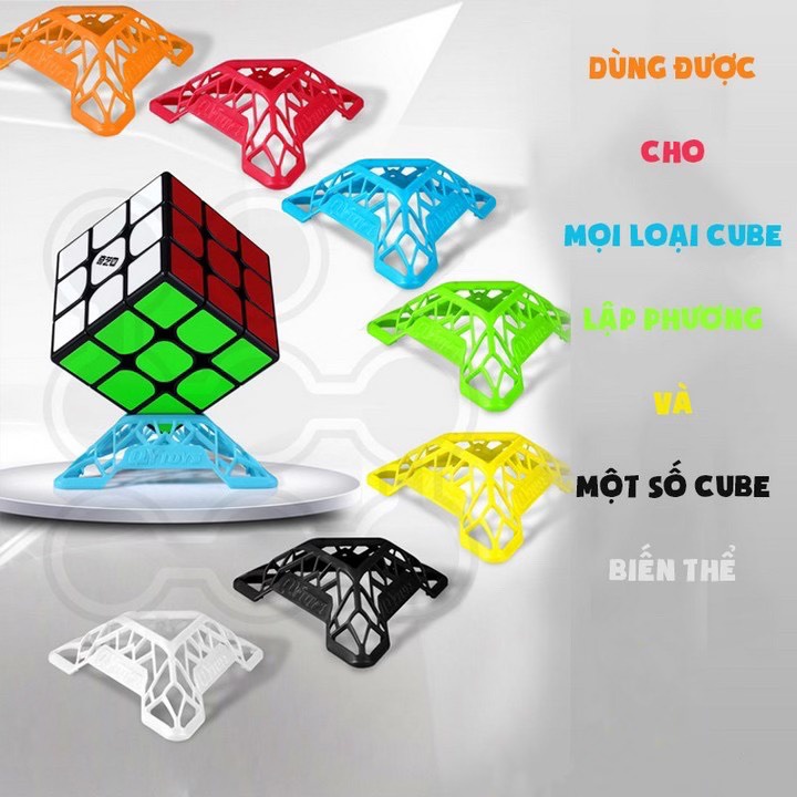 Đế Kê Rubik Dna Qiyi Cube Stand Cubestand P336 Phụ Kiện Rubik - Hazo