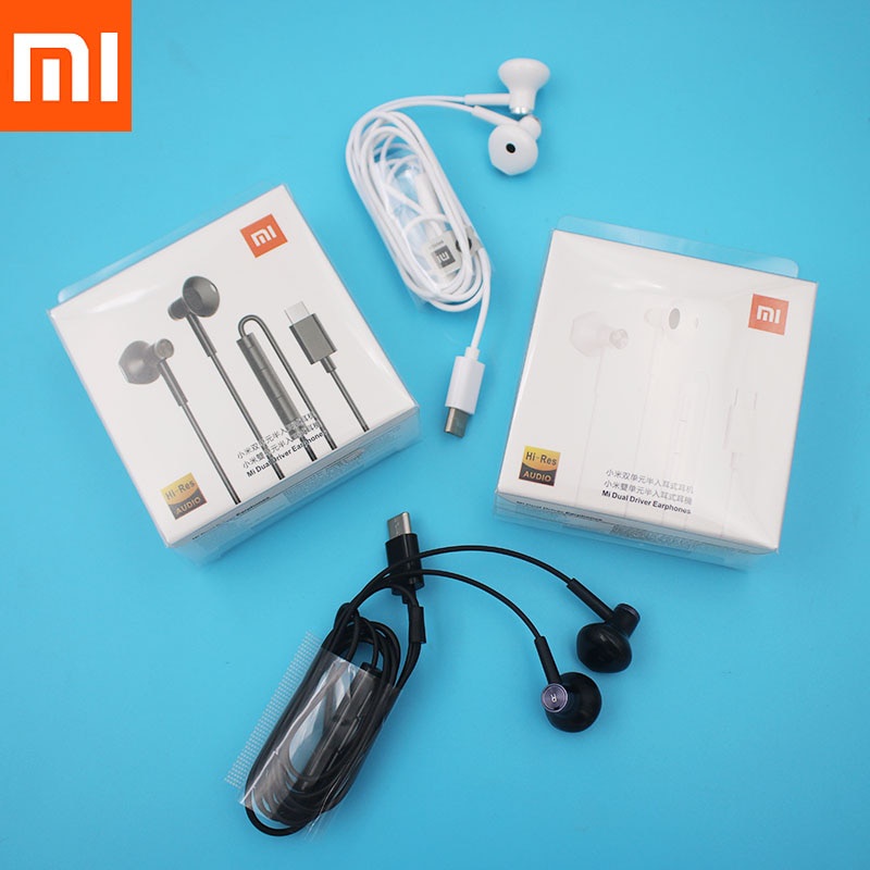 Mi 9 Xiaomi Tai Nghe Nhét Tai Type-C USB C In-Ear 3.5MM Cho Mi 11 10 10T Pro 10S F3 11X 9T Mix 2 3 Redmi Note 10 Pro K30S