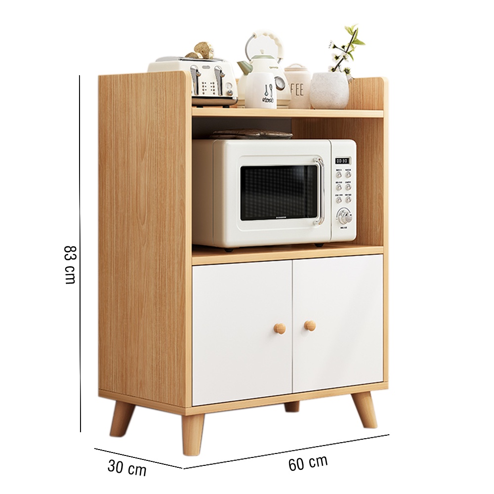 Tủ Kệ Lò Vi Sóng IGA Model 01 Phong Cách Nordic - GP118