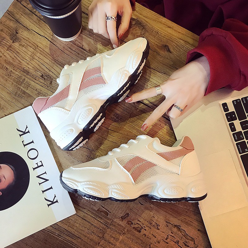 GIẦY THỂ THAO NỮ ĐẾ SÓNG KÈM HỘP K68 | BigBuy360 - bigbuy360.vn