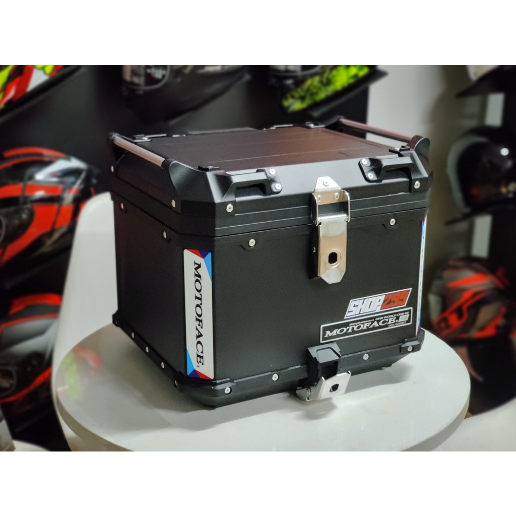 Thùng Nhôm Đen MOTOFACE Chính Hãng 40L