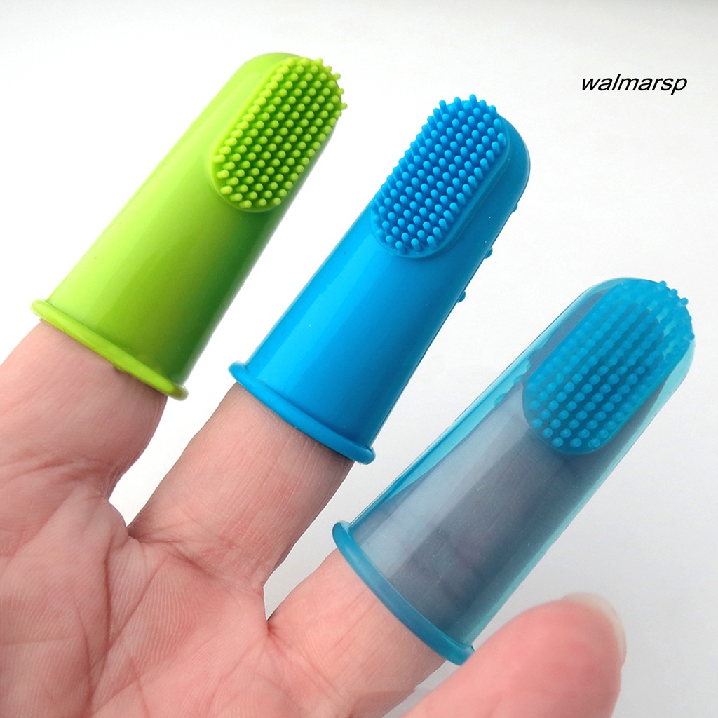 Bàn Chải Silicon Mềm Vệ Sinh Chăm Sóc Răng Miệng Cho Thú Cưng Hàng Ngày