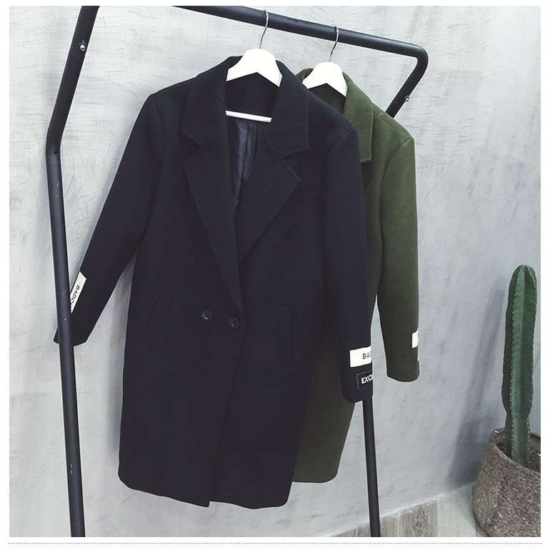 (Hàng có sẵn) Áo Khoác dạ Phong Cách Hàn Quốc KA488 | BigBuy360 - bigbuy360.vn