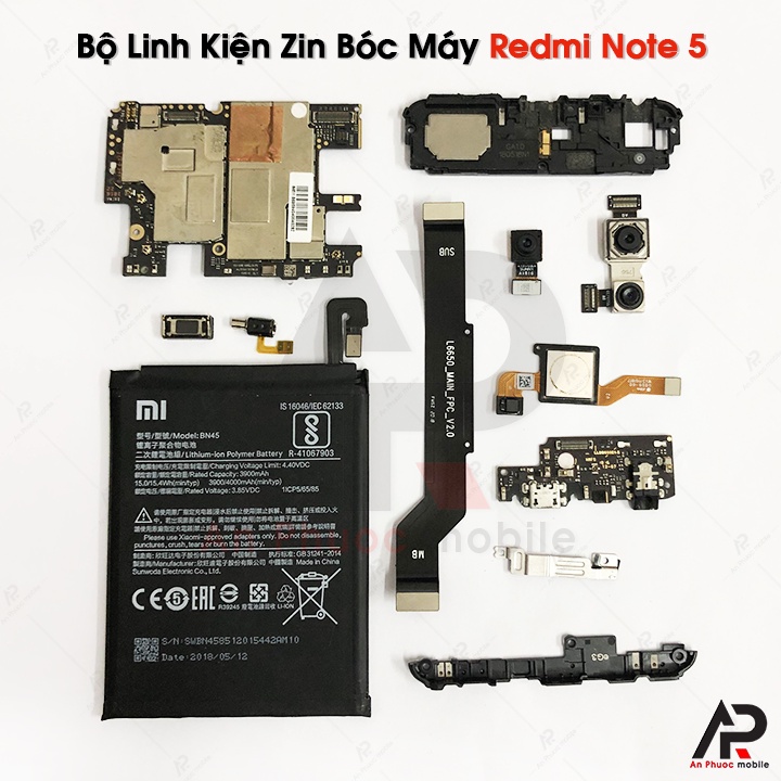 Loa Ngoài Xiaomi Redmi Note 5 - Linh Kiện Loa Điện Thoại Xiaomi Zin Bóc Máy