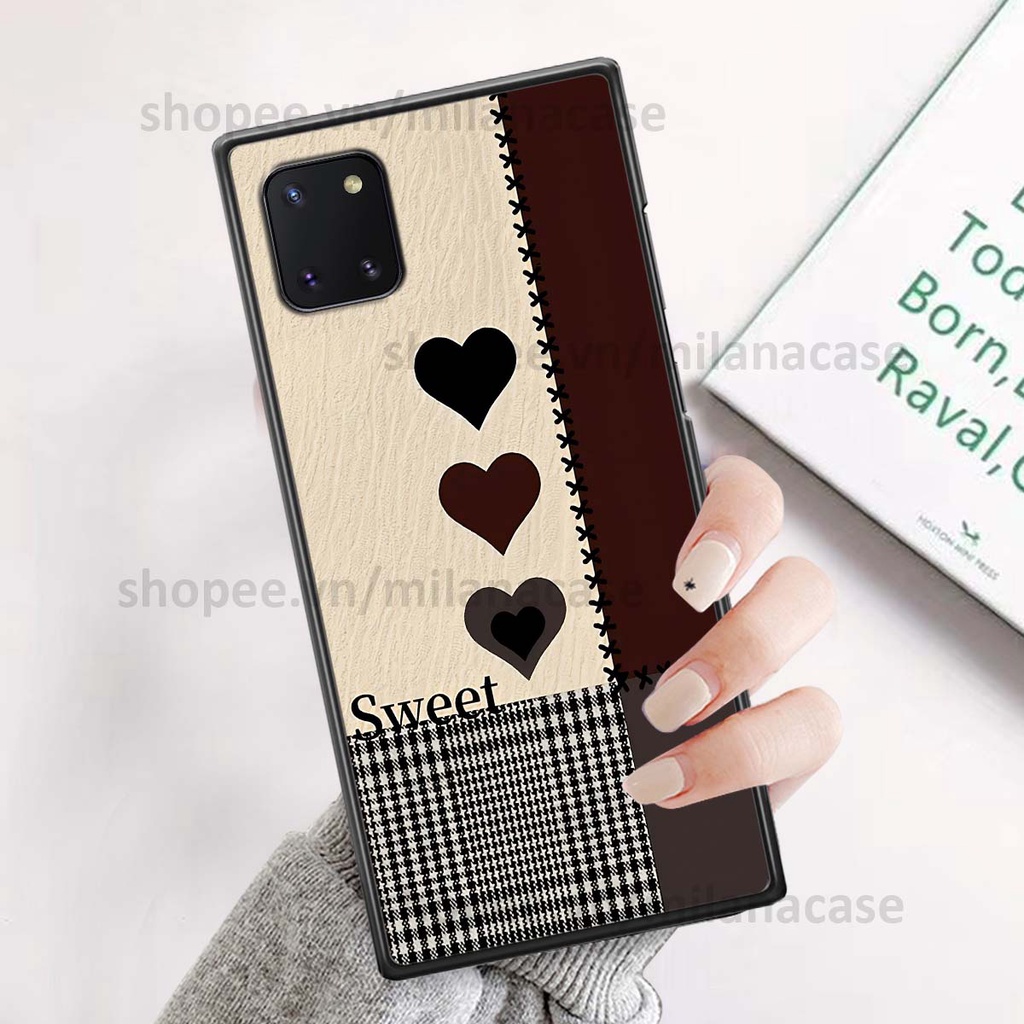 Ốp Samsung Note 10 Lite hình trái tim be love tình yêu siêu đẹp, cá tính, thời trang