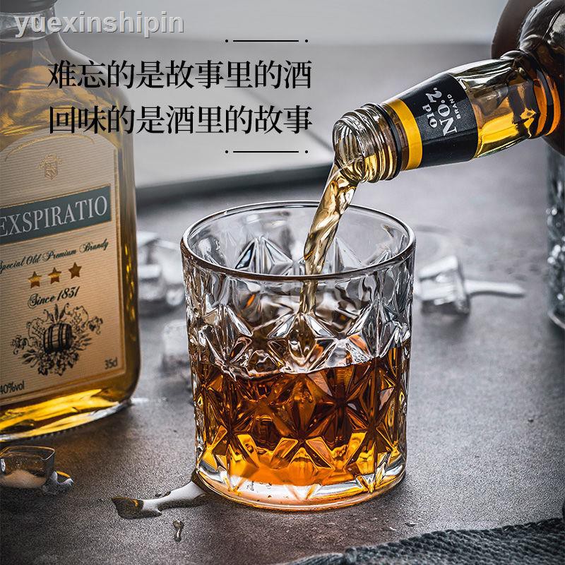 Ly Thủy Tinh Uống Rượu Whiskey Phong Cách Châu Âu