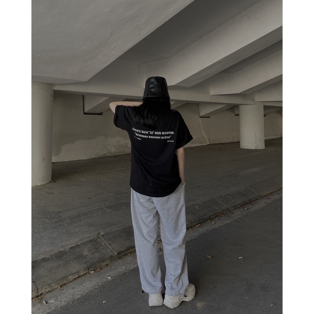 (Ảnh Thật) Áo thun Lucky chất mát tay lỡ Premium form rộng nam nữ 89Simplify | BigBuy360 - bigbuy360.vn