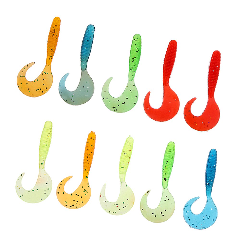 Set 10 Mồi Giunimix Giả Mềm Để Câu Cá