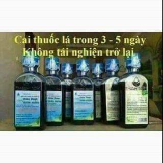 Nước súc miệng cai thuốc lá