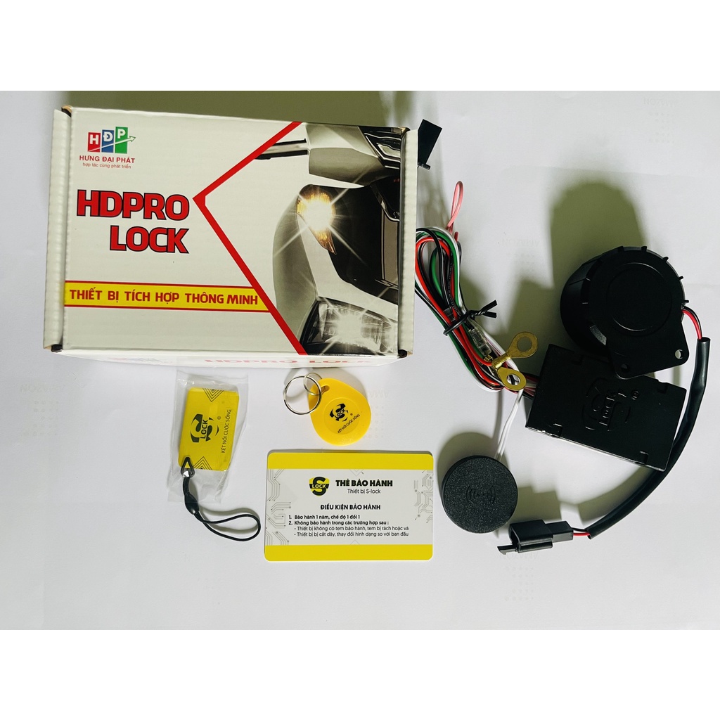 Khóa chống trộm xe máy, Khóa Thẻ từ thông minh HDPRO LOCK