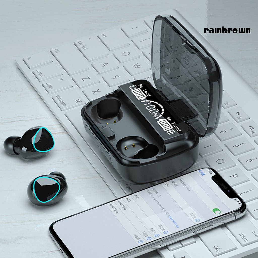 Tai Nghe Không Dây Kết Nối Bluetooth 5.0 Và Phụ Kiện