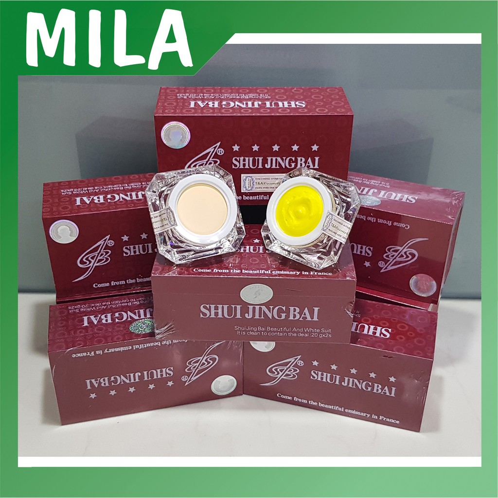 [SIÊU SALE] Kem đêm Bạch Thủy Tinh, chuyên làm mờ nám, tàn nhang và giúp tái tạo lại da, kem nám mỹ phẩm Shuijingbai. | BigBuy360 - bigbuy360.vn