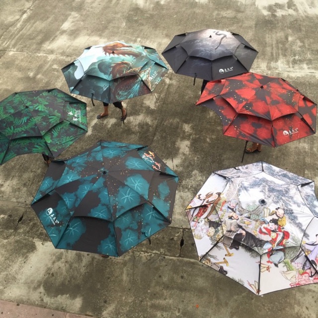 ô dù ô 2 tầng hàng cao cấp rộng 2m4 loại 1 vải 2 lớp siêu bền dùng che năng che mưa che ô câu y hình giá rẻ hàng y hình