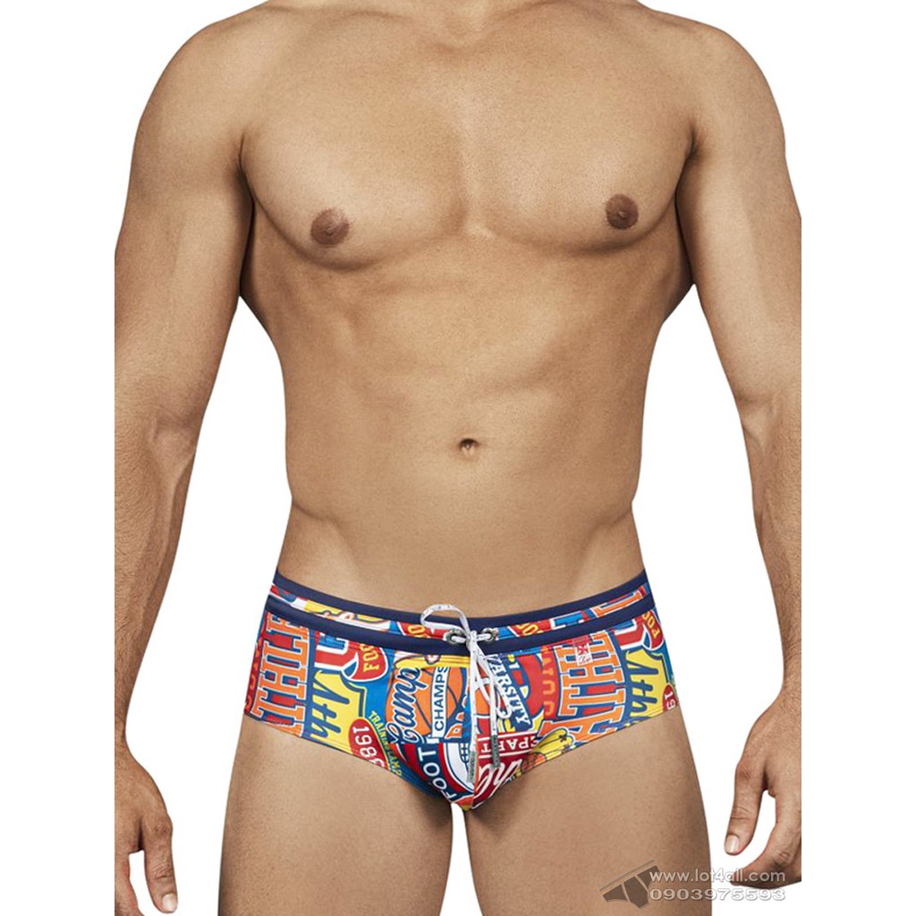 [AUT.] Quần bơi nam Clever 0162 Way Swim Brief Red | BigBuy360 - bigbuy360.vn