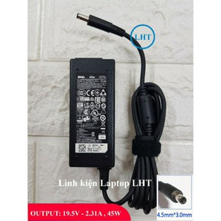 [Bb123] Sạc Laptop Dell 19.5v) Chính Hãng dành cho XPS 13 Inspiron tặng dây nguồn