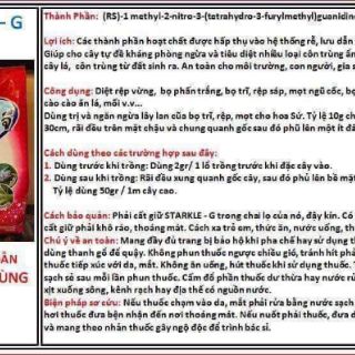 Thuốc diệt rệp lưu dẫn Starkle G Thái Lan 1kg
