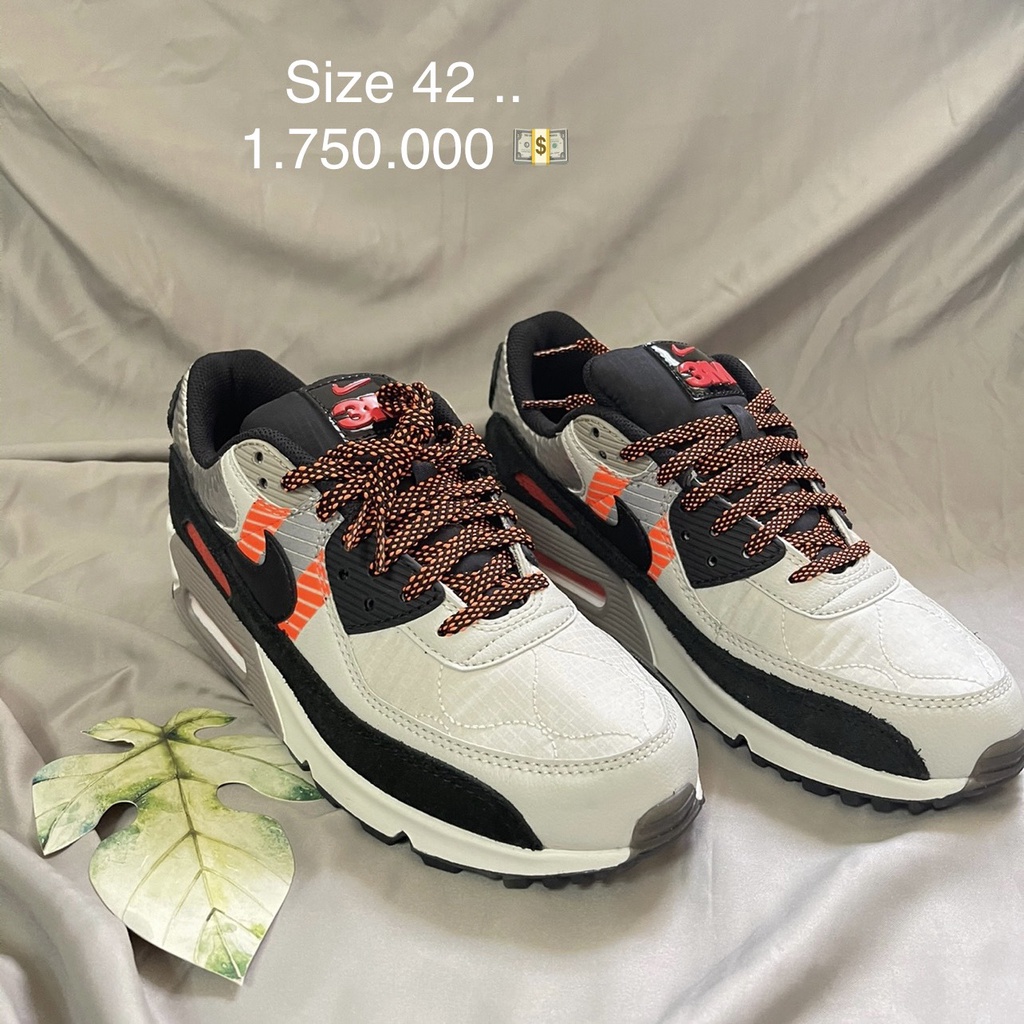Giày thể thao 3M x Air Max 90 'Light Bone' Authentic