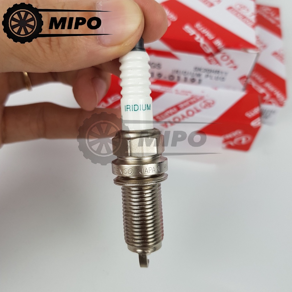 [1 HỘP 10 CÁI] Bugi xe Toyota Innova, Hiace, Hilux, Lexus (Mã: 9091901191)