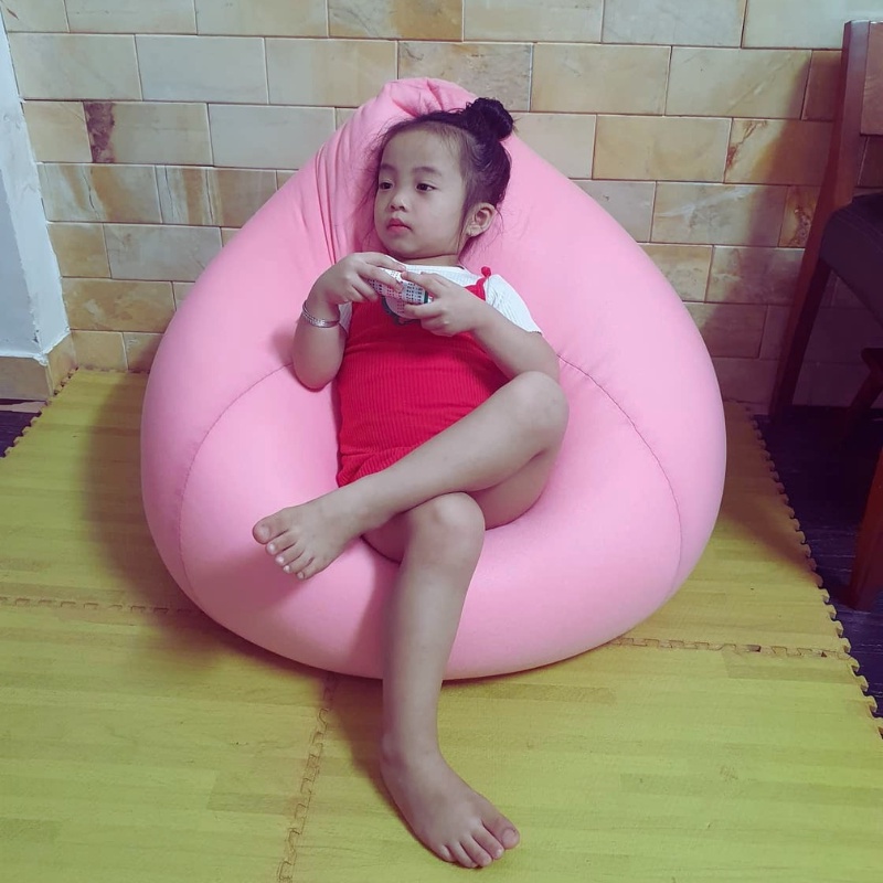 Ghế lười hạt xốp 3ii Home dành cho bé yêu size 80x100cm chất liệu sử dụng cao cấp màu sắc đa dạng nhẹ nhàng êm ái