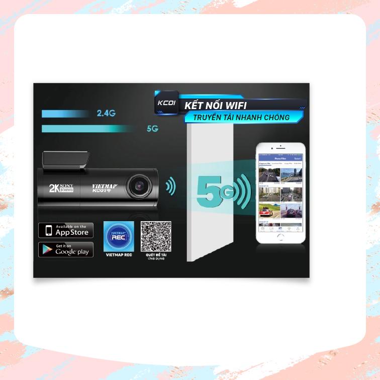 [Siêu Sale] [Chính hãng] Camera hành trình - Viet Map - KC01 | BigBuy360 - bigbuy360.vn