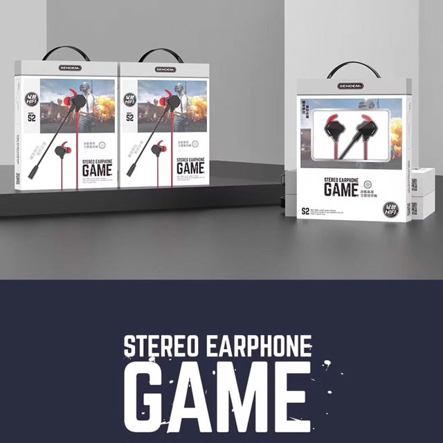 [Bán Chạy - Freeship] Tai nghe Game thu chính hãng Sendem S2, chuẩn âm thanh, kèm mic rời, cực chất, chơi game cực đã