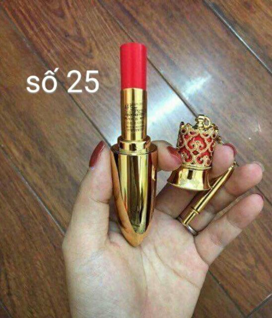 Son môi cao cấp Whoo Mi Luxury Lip Rouge #25 màu Hồng san hô - son Đông y Hoàng cung - quà tặng ý nghĩa