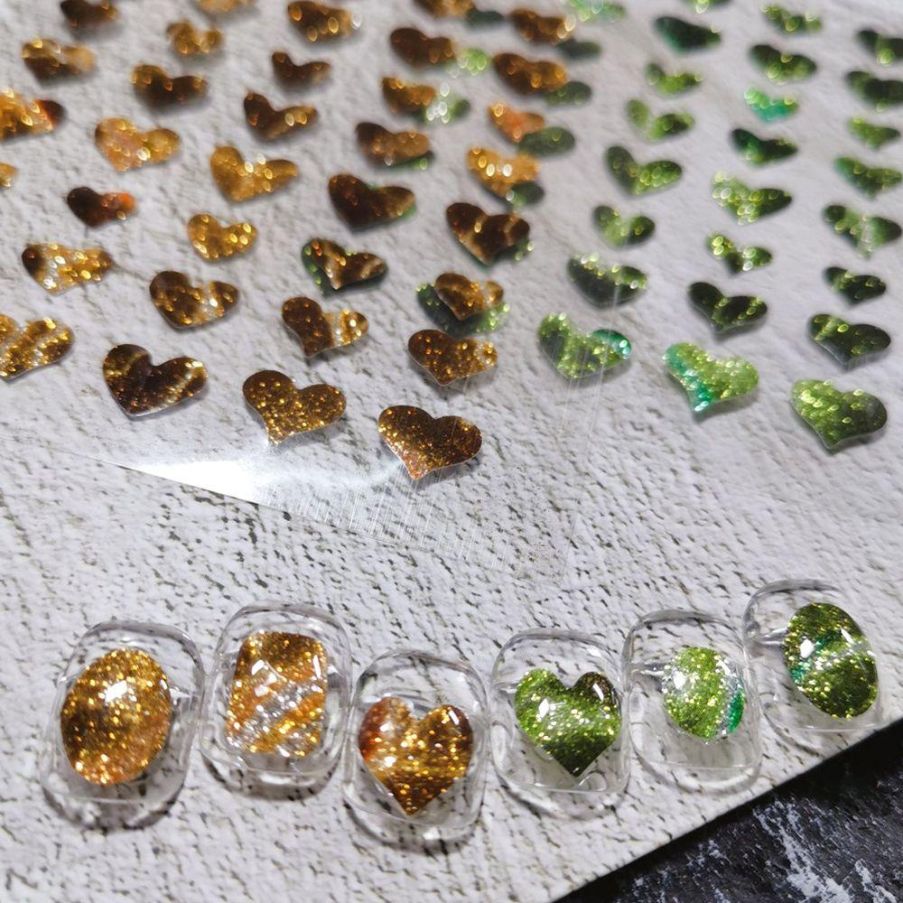 Giấy Dán Móng Tay 3D Màu Sắc Gradient Dành Cho Nữ