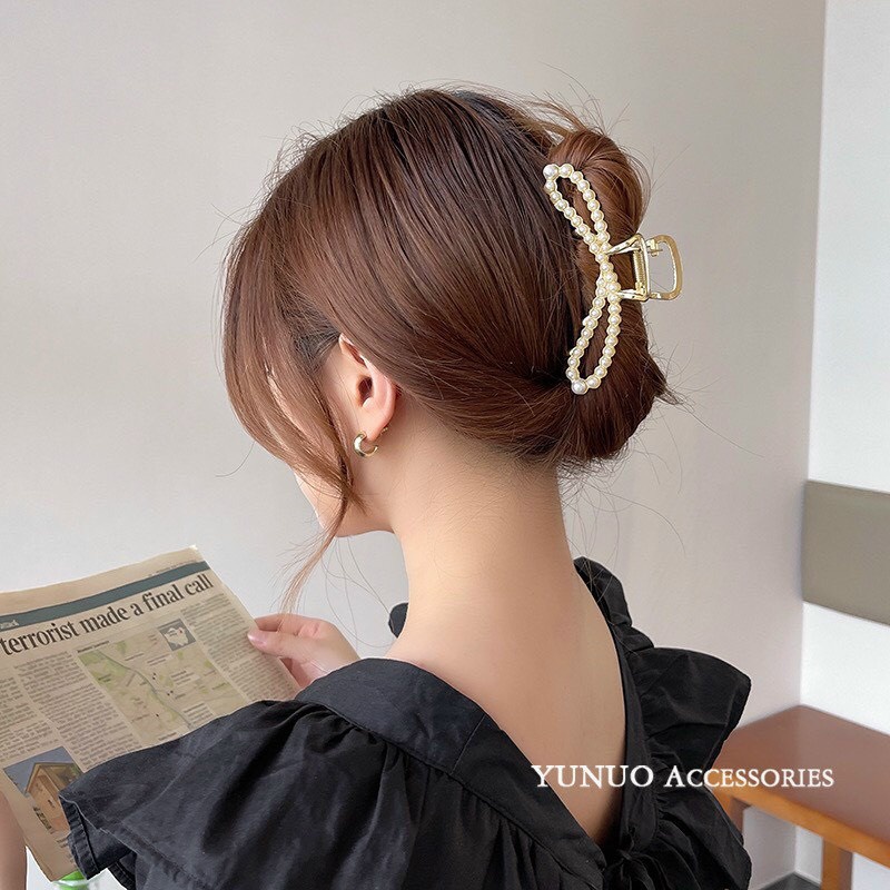 Kẹp Tóc Cho Bạn Nữ Hình Cánh Chuồn Phong Cách Tiểu Thư