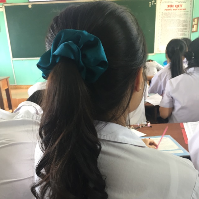 Cột tóc scrunchies 13c mix siuu đẹp