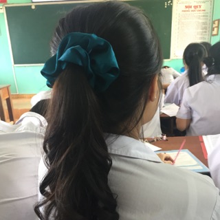 Cột tóc scrunchies 13c mix siuu đẹp