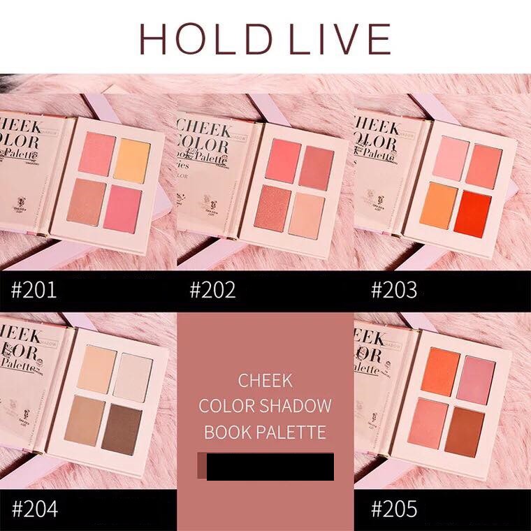 Bảng má hồng kèm phân mắt HOLD LIVE | BigBuy360 - bigbuy360.vn