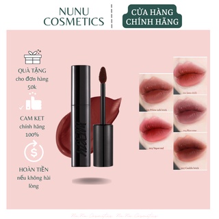 [ NEW ]Son môi thỏi tint lì Merzy noir in the mellow tint 4g Chính Hãng