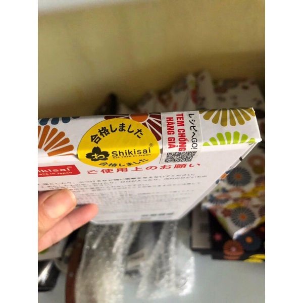 Đũa inox Nhật hiệu Shikishai (5 đôi/ hộp)