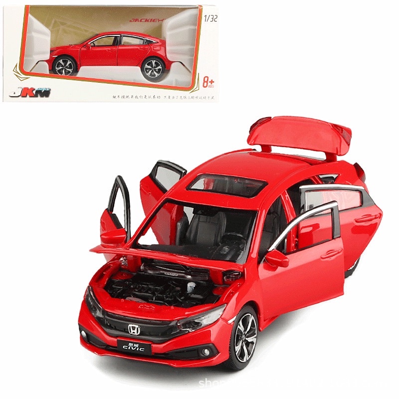 Mô hình xe Honda Civic tỉ lệ 1:32 hãng JKM