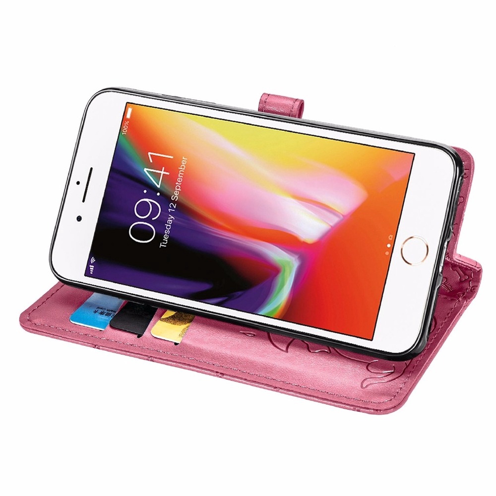 Ốp điện thoại da gập cho Apple iPhone 8 7 6 6s i7 i8 i6 Plus SE SE2 2020 Cover | BigBuy360 - bigbuy360.vn