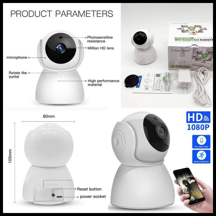 Camera Ip 0b1e V380 2mp Full Hd 1080p Cctv Mini Xiaomi Cctv Killer Ljz