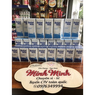 THÙNG 48 HỘP SỮA TƯƠI TIỆT TRÙNG ĐÀ LẠT MILK 110ML ÍT ĐƯỜNG/ CÓ ĐƯỜNG/ DALAT MILK