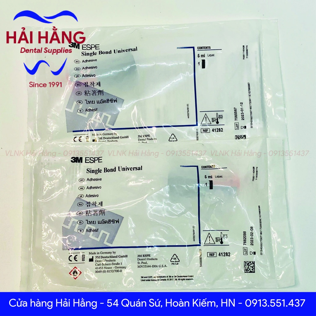 Keo dán Single Bond Universal 1 bước chính hãng 3M ESPE