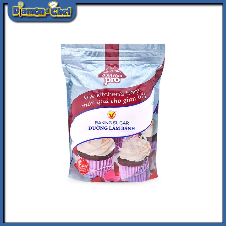 Đường bột làm bánh Biên Hòa 1kg - Đường xay 1kg