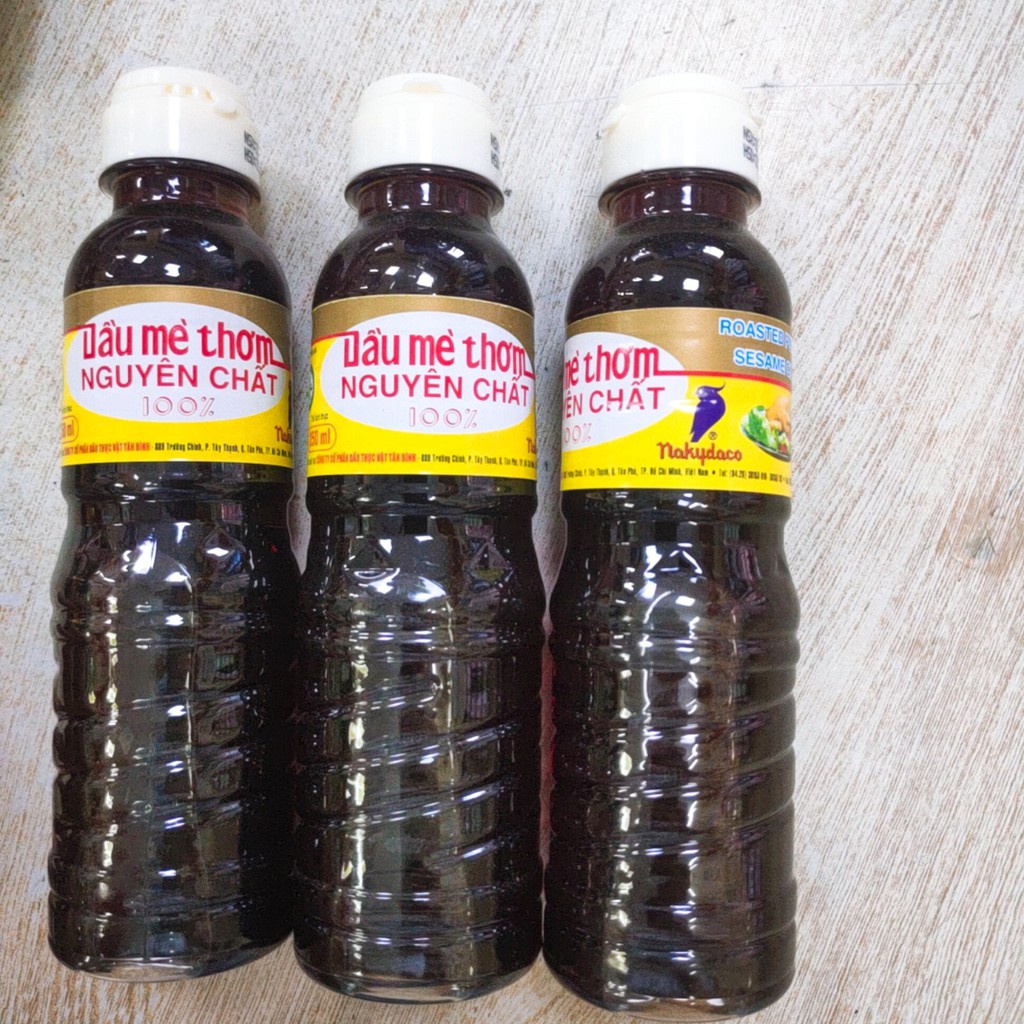 Dầu Mè Thơm Nguyên Chất 100% Chai 250ml