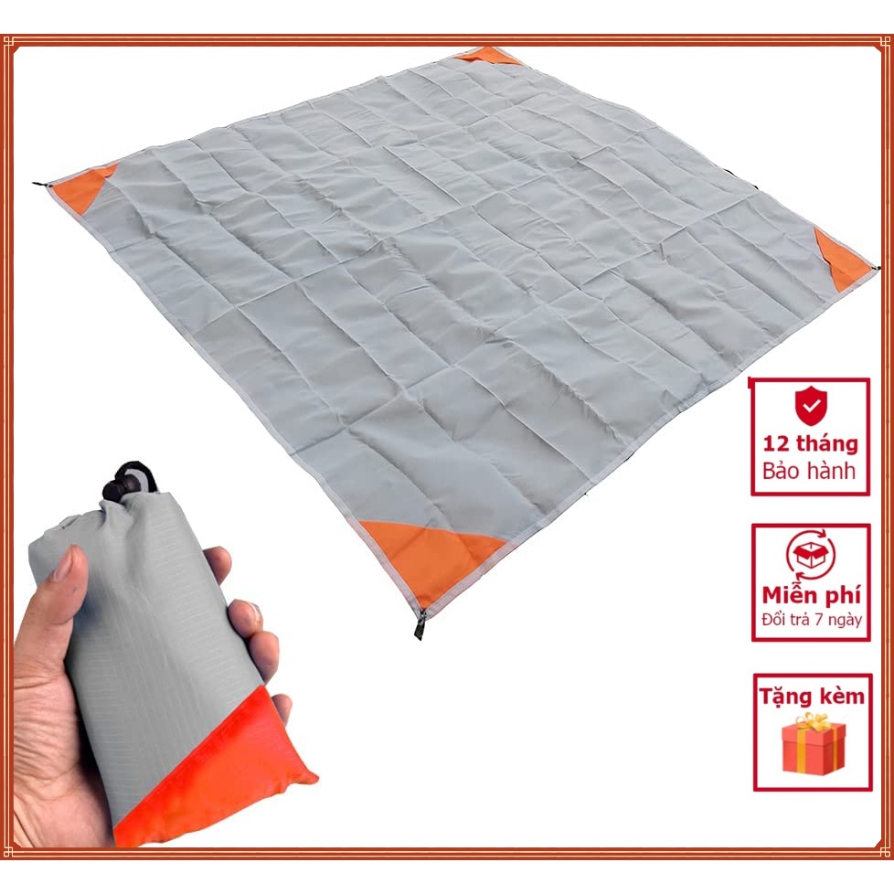 【mới nóng】Thảm trải dã ngoại,Thảm chống nước màu trơn đa năng cho ngoài trời cắm trại,Bạt lót lều,Bạt trải dã ngoại cắm trại chống nước siêu gọn nhẹ,Tấm bạt đi phượt đi dã ngoại picnic chống thấm nước,Thảm Picnic Đi Cắm Trại Không Thấm Nước