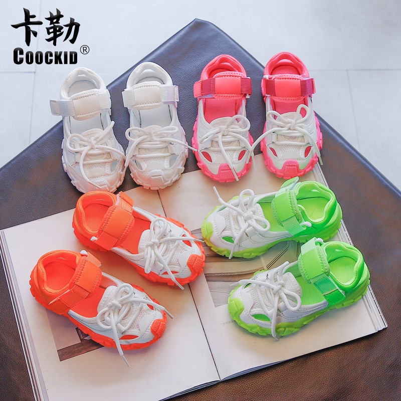 Giày sandal phối bata kiểu dáng độc đáo mới lạ đầy cá tính cho bé trai và gái phối đồ cực xinh