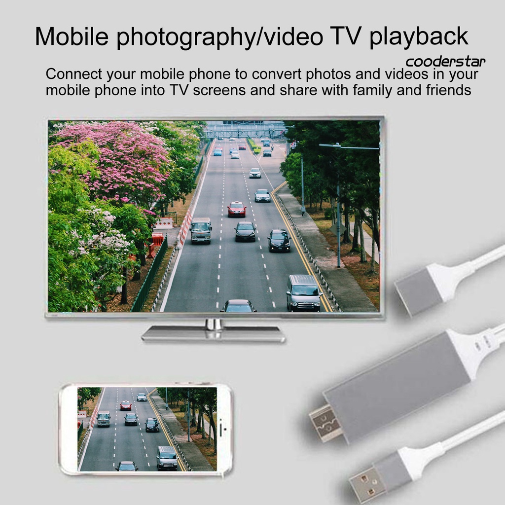 Cáp Chuyển Đổi Hdmi 1080p Sang Hdtv Cho Ios / Android