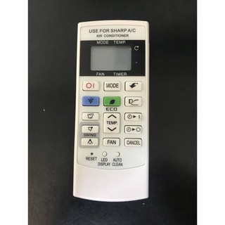 REMOTE ĐIỀU KHIỂN MÁY LẠNH ĐIỀU HOÀ SHARP AIR CONDITIONER A/C